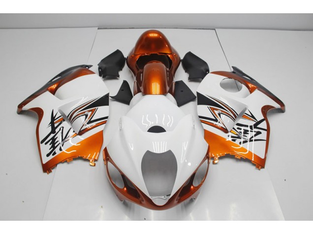 Best 1996-2007 White Orange Suzuki GSXR1300 Hayabusa Motorcycle Bodywork Best 1996-2007 White Orange Suzuki GSXR1300 Hayabusa Motorcycle Bodywork