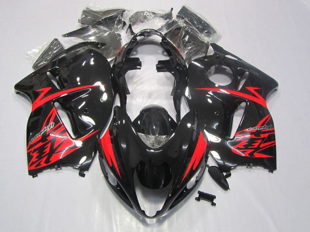 Best 1996-2007 Black Red Suzuki GSXR1300 Hayabusa Motorbike Fairing Kits Best 1996-2007 Black Red Suzuki GSXR1300 Hayabusa Motorbike Fairing Kits