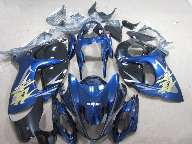 Best 2008-2019 Blue White Gold Decal Suzuki GSXR1300 Hayabusa Motorbike Fairing Best 2008-2019 Blue White Gold Decal Suzuki GSXR1300 Hayabusa Motorbike Fairing