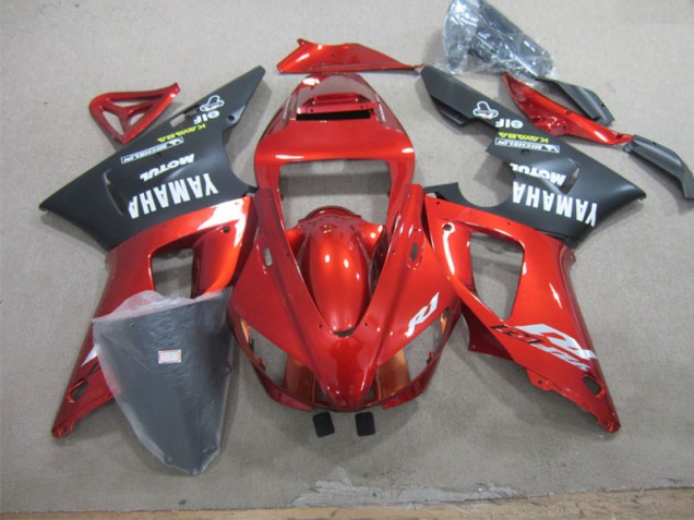 Best 1998-1999 Red Black White Decal Yamaha YZF R1 Bike Fairings