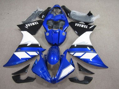 Best 2012-2014 Blue Black White Yamaha YZF R1 Motorcyle Fairings