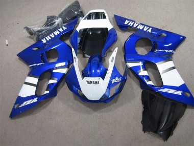 Best 1998-2002 Blue White Yamaha YZF R6 Replacement Fairings