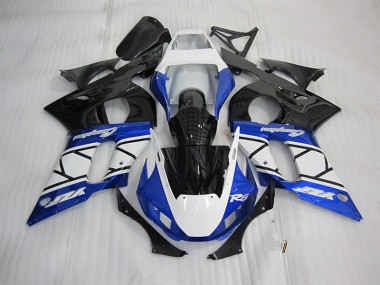 Best 1998-2002 Blue White Black Yamaha YZF R6 Motorbike Fairings