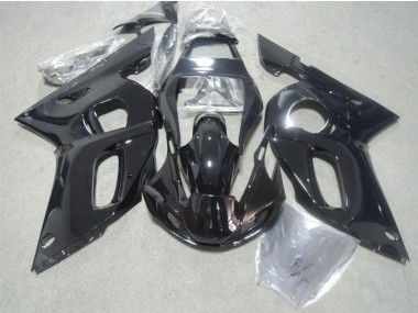 Best 1998-2002 Black Yamaha YZF R6 Motorbike Fairing